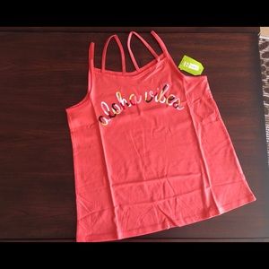 🛍3/$12🛍 GIRLS NWT Strappy Tank